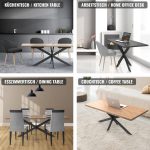 Крака за маса MIADOMODO- Паяк, 98x58x42 см, Индустриална - Image 5