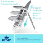 KIDIZ® Столче за хранене 3 в 1 - Image 7