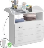 Маса за повиване Infantastic® – 3 чекмеджета, 85 x 71 x 88 см - Image 6