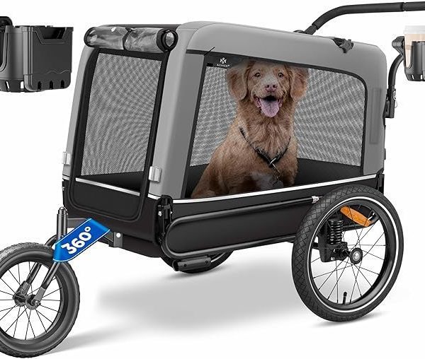 KESSER® 3in1 Велосипедно ремарке товароносимост 40 кг