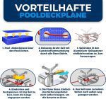 KESSER® Соларно покривало за басейн Брезент 304x210cm - Image 2