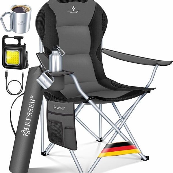 KESSER® къмпинг стол сгъваем до 150 кг