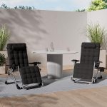 KESSER® шезлонг, сгъваем, товароподемност 200 кг, - Image 3