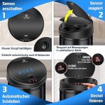 KESSER сензорен кош за отпадъци, неръждаема стомана, 56л. - Image 4