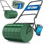 Метален валяк за тревни площи KESSER® с обем 60л