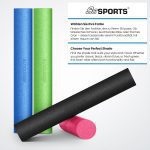 ScSPORTS® Пилатес ролка - 90x15 см, пяна, синя - Image 7