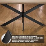 Крака за маса MIADOMODO- Паяк, 98x58x42 см, Индустриална - Image 7