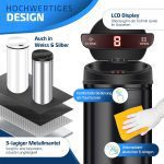 KESSER сензорен кош за отпадъци, неръждаема стомана, 56л. - Image 6