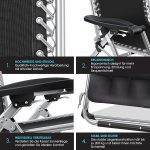 KESSER® шезлонг, сгъваем, товароподемност 200 кг, - Image 9