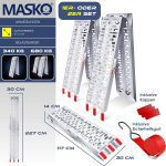 MASKO® Товарна рампа 340 кг Сгъваема ALU товарна рампа - Image 5