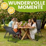 KESSER® Комплект от 2 градински стола, алуминиеви - Image 5