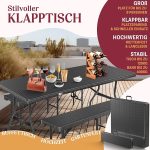 Градински комплект с вид на ратан Kesser® от 3 части - Image 3