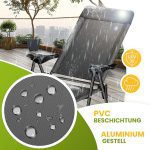 KESSER® Комплект от 2 градински стола, алуминиеви - Image 6