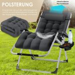 KESSER® шезлонг, сгъваем, товароподемност 200 кг, - Image 6