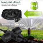 KESSER® Удължителен кабел 15m многощепсел с 3 x Schuko - Image 6