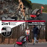 Детско велосипедно ремарке Jago® - Ø10 мм теглич - Image 9