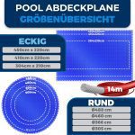 KESSER® Соларно покривало за басейн Брезент 304x210cm - Image 6