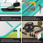 KESSER® Подложка за гимнастика, надуваема Airtrack 4m - Image 5