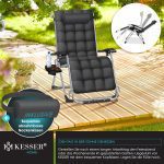 KESSER® шезлонг, сгъваем, товароподемност 200 кг, - Image 7