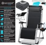 KESSER® шезлонг, сгъваем, товароподемност 200 кг, - Image 8