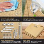 Слънчево платно триъгълно 4.2x4.2x6m - Image 6