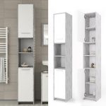 Vicco висок шкаф за баня Fynn Бетон 30 x 190 см - Image 2