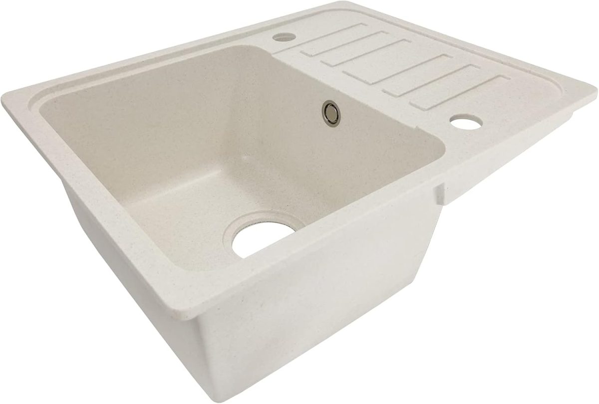 Гранитна мивка Aquamarin® със сифон и смесител - Image 3