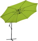 Висящ чадър Ø 350 см, градински чадър, включително стойка - Image 2