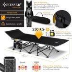 KESSER® Сгъваемо къмпинг легло 190см - Image 2