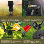 Къмпинг стол - легло KESSER® 2 в 1, шезлонг, до 160 кг - Image 9