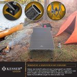 KESSER® Сгъваемо къмпинг легло, къмпинг шезлонг 210см - Image 4