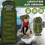 KESSER® Спален чувал за 3-4 сезона 175 x 83 cm - Image 2