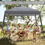 Jago® Шатра - 3x3 м, Водоотблъскваща, UV защита, - Image 9