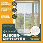 KESSER® Магнитна мрежа против насекоми за врата 80x200см - Image 4