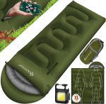 KESSER® Спален чувал за 3-4 сезона 175 x 83 cm