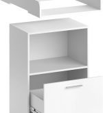 Повивалник Vicco Leo, бял, 60 x 103 см с чекмедже - Image 4