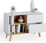 Скрин Vicco Nautica, бял/Сонома, 90 x 61 см - Image 5