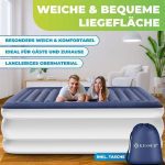 Надуваем матрак KESSER® за гости с вградена ел. помпа - Image 10