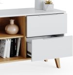 Скрин Vicco Nautica, бял/Сонома, 90 x 61 см - Image 7