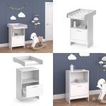 Повивалник Vicco Leo, бял, 60 x 103 см с чекмедже - Image 8