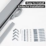 Jago® Прибиращ се параван за външна употреба 500 x 180 см - Image 9