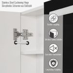 Огледален шкаф за баня Aquamarin® с осветление и шкаф - Image 3