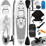 SUP дъска, каяк за гребане Physionics® – 305 x 76 x 12 см