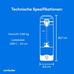 Преносим блендер Nutribullet, с 4-точково острие USB-C - Image 8