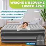 Надуваем матрак KESSER® с вградена електрическа помпа - Image 4