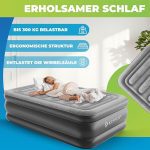 Надуваем матрак KESSER® с вградена електрическа помпа - Image 6