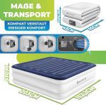 Надуваем матрак KESSER® за гости с вградена ел. помпа - Image 3