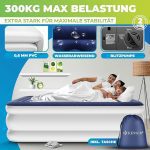 Надуваем матрак KESSER® за гости с вградена ел. помпа - Image 5