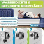 Надуваем матрак KESSER® за гости с вградена ел. помпа - Image 8