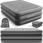 Надуваем матрак KESSER® за гости с вградена ел. помпа - Image 2